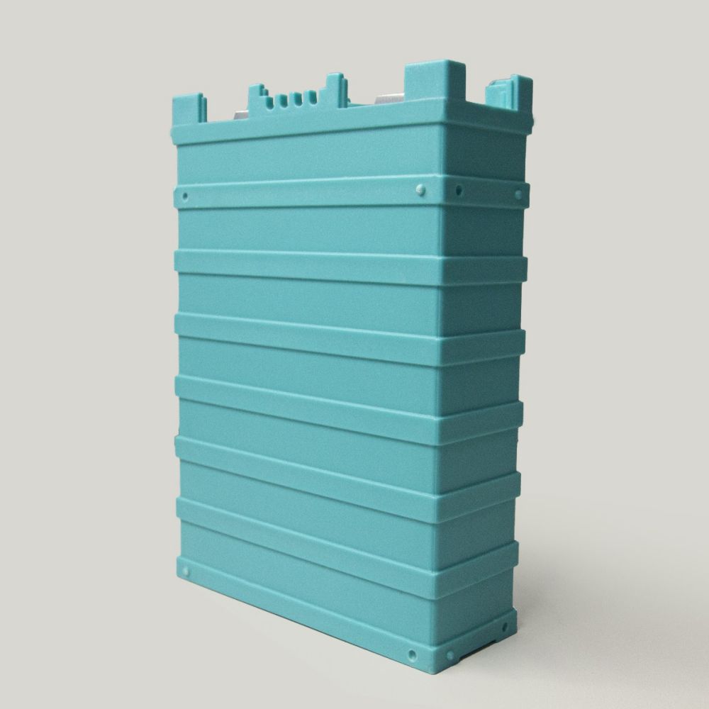 Right Angle front View Lower GBS LiFeMnPO4 Lithium Battery 40Ah Battery Solutions, Green Energy, Reliable Battery