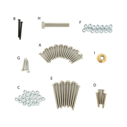 Hardware Kit for Schima CMP2500 Inverter Build Kit Screws Nuts Bolts