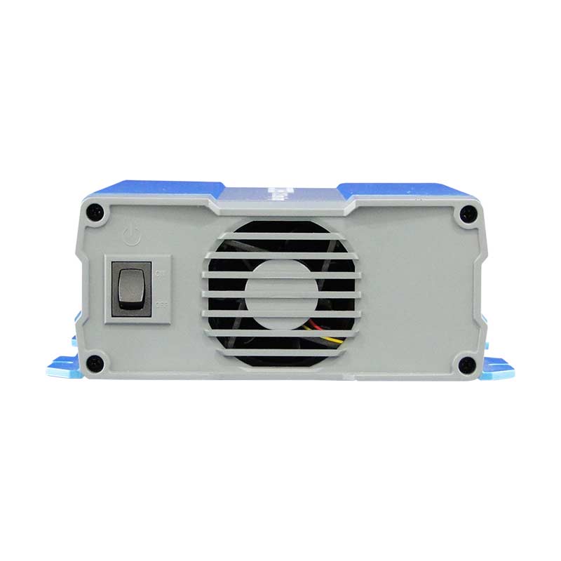 Rear View Cotek CX1215 115V to 14.4V, 15A, 3-Stage Battery Charger