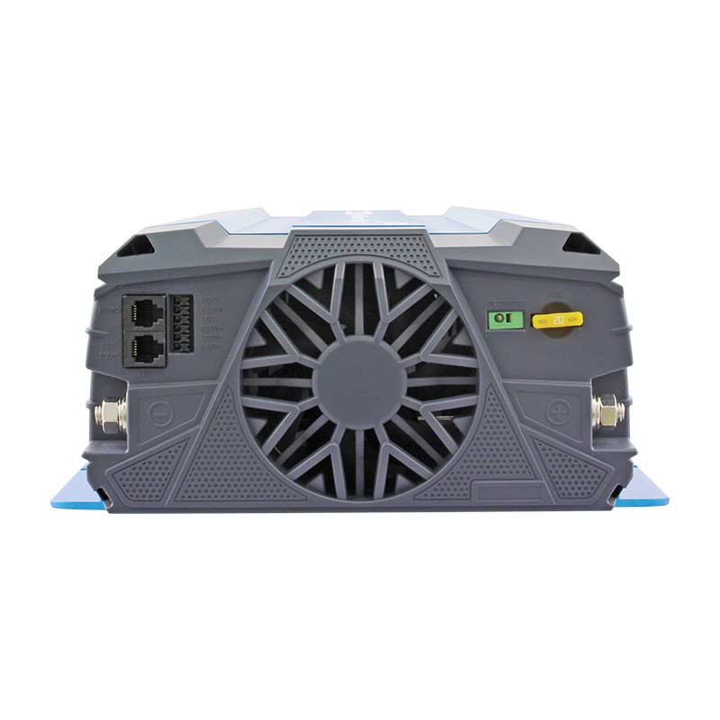 Rear View Cotek SC-2000 115V To 12V, 2000W, 100A Charger, Bi-Directional Inverter/Charger