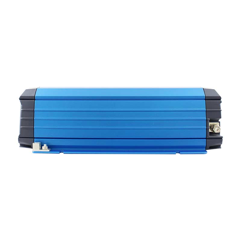 Side View Cotek SC-1200 115V to 24V, 1200W, 50A Charger, UL Certified, Bi-Directional Inverter/Charger, Includes CR-20C Remote