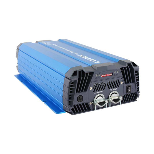 Cotek SC2000 115V to 12V, 2000W, 50A Charger. UL Certified, Bi-Directional Inverter/Charger, Includes CR-20C Remote