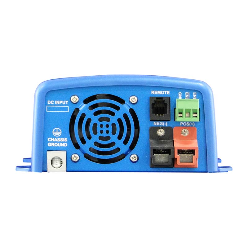 Rear View Cotek SE200 12 VDC To 115VAC, NEMA Compliant, (200W) Pure Sine Wave Inverter