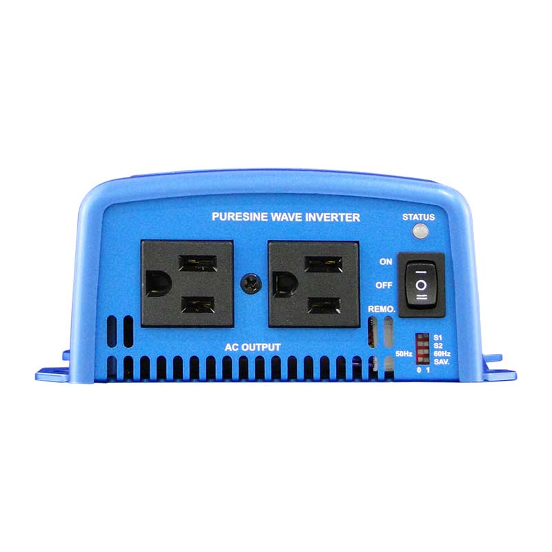 Front View Cotek SE200 12 VDC To 115VAC, NEMA Compliant, (200W) Pure Sine Wave Inverter