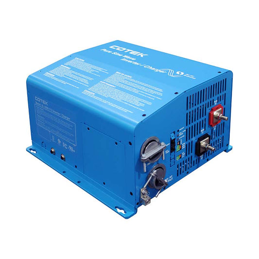 Cotek SL3000 115V To 12V, 3000W, 125A Charger, UL Certified, Bi-Directional Inverter/Charger