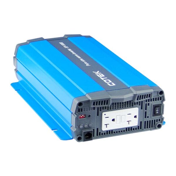Cotek SP1000 48VDC To 115VAC, GFCI, (1000W) Pure Sine Wave Inverter