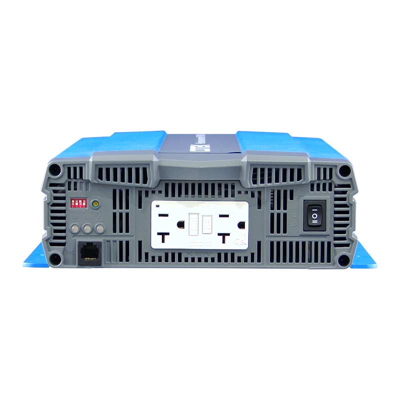 Front View Cotek SP1500 12VDC To 115VAC, UL Certified, GFCI, (1500W) Pure Sine Wave Inverter
