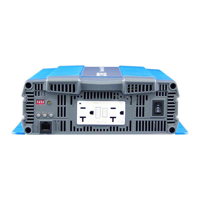 Front View Cotek SP2000 24VDC To 1115VAC, UL Certified, GFCI Output, (2000W) Pure Sine Wave Inverter