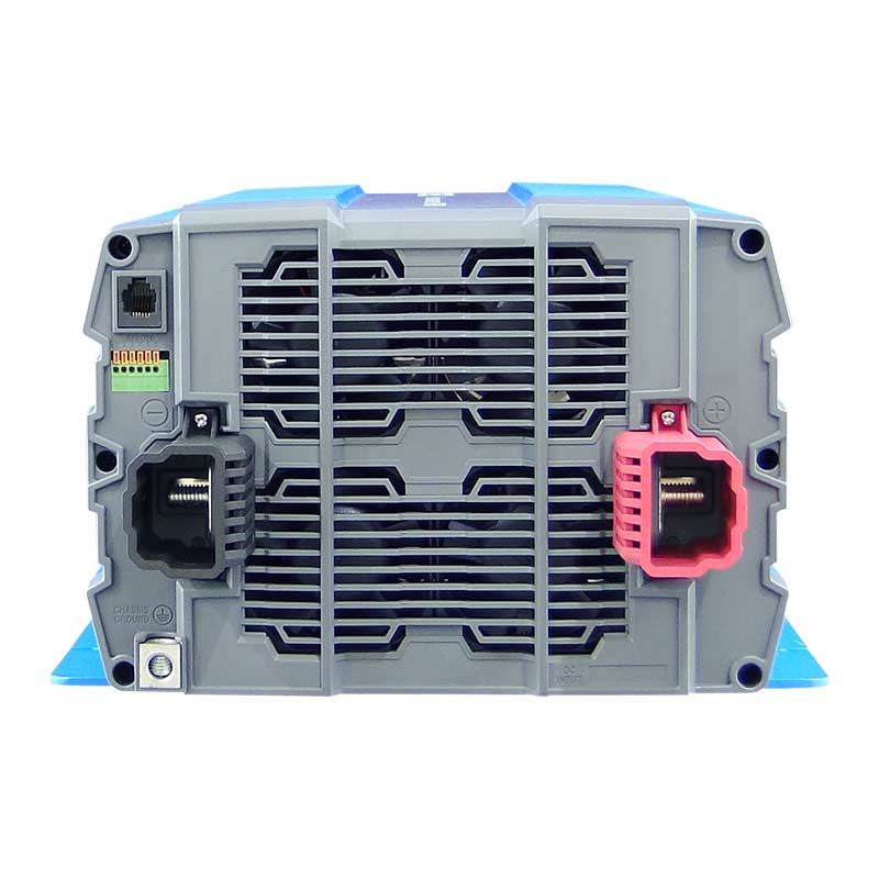 Rear View Cotek SP4000 24VDC To 110/115/220VAC, UL Certified, Hardwire Output, (4000W) Pure Sine Wave Inverter