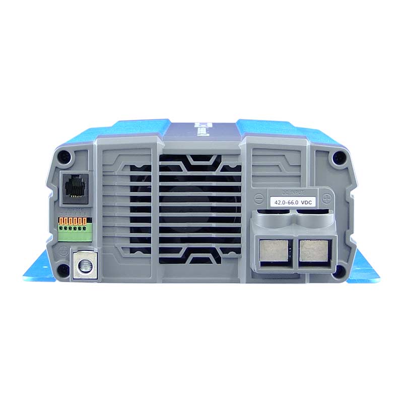 Rear View Cotek SP700 48VDC To 115VAC, GFCI Output, (700W) Pure Sine Wave Inverter