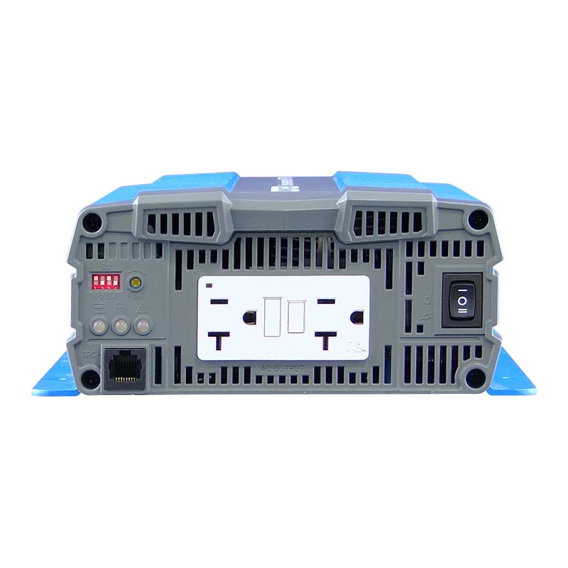 Front View Cotek SP700 48VDC To 115VAC, GFCI Output, (700W) Pure Sine Wave Inverter