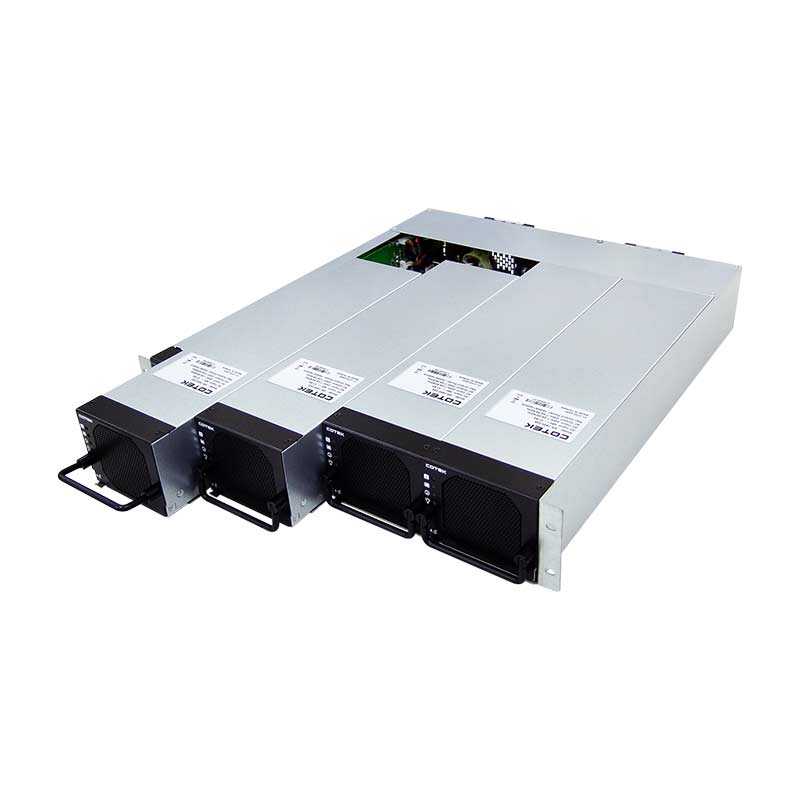 Loading Full Rack, Cotek SR1600 48VDC To 120VAC, (1600W) Pure Sine Wave Inverter