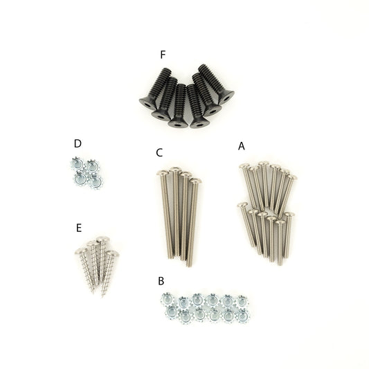Hardware Kit for CMP2500 Battery Charger Screws Nuts Bolts