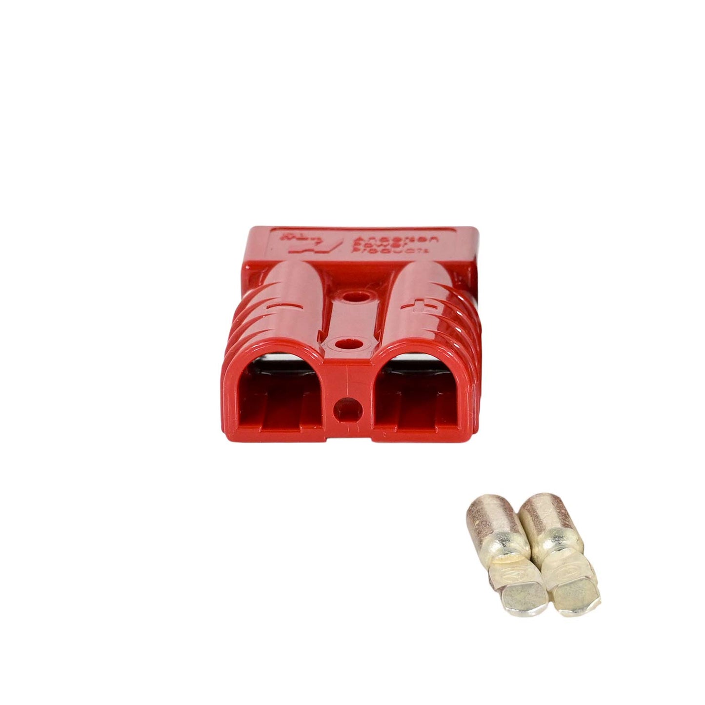One SB175 Anderson Power Connector Housing, Two Metal Contacts For 1/0 Cables