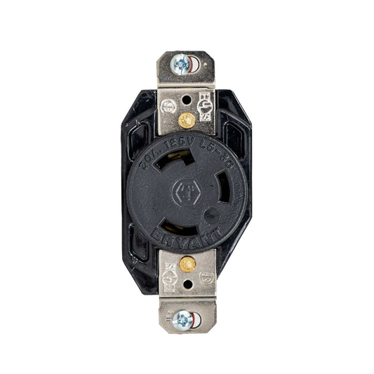 NEMA L530R, 30A, 125V, Locking Outlet