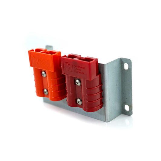 Schima Mounted SB50 Connectors On Bracket Space Solutions Innovative Engineering