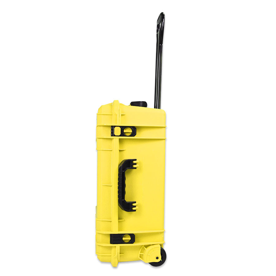 Seahorse SE920 Yellow Battery Case Briefcase-Style Locking Rugged Wheels