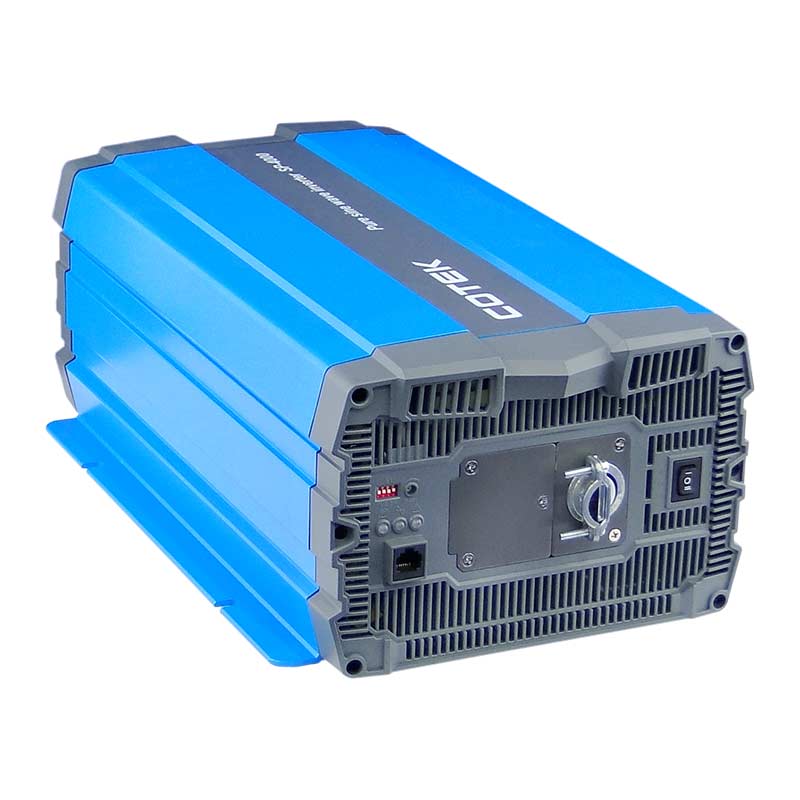 Cotek SP4000 48VDC To 110/115/220VAC, UL Certified, Hardwire Output, (4000W) Pure Sine Wave Inverter
